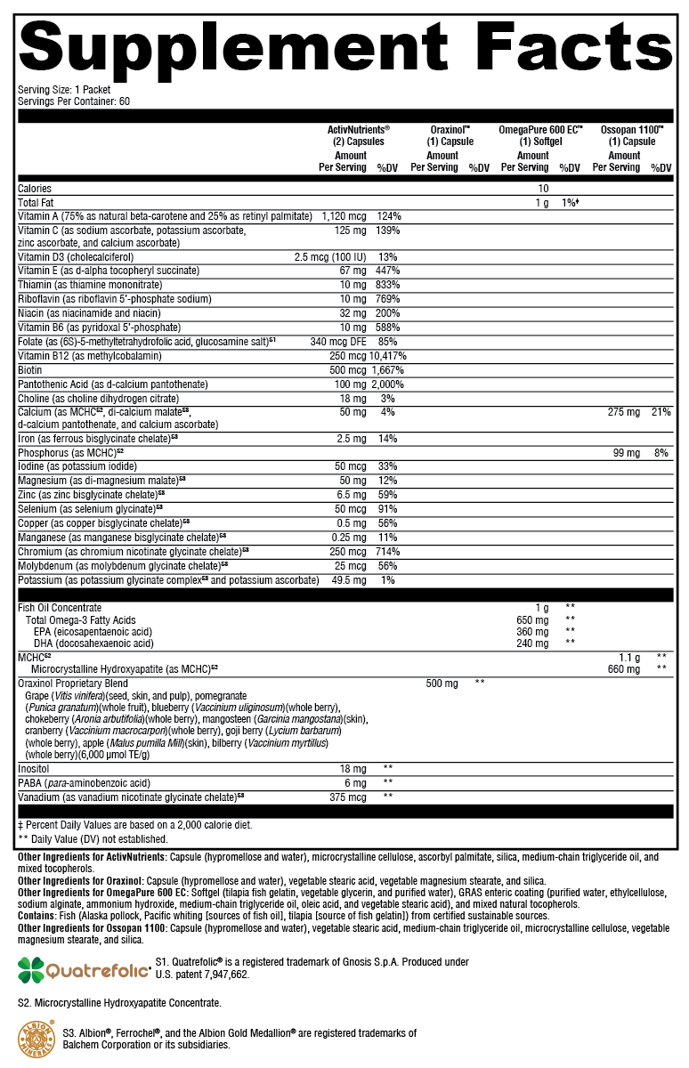 ActivEssentials™ for Women — 60-Day Supply